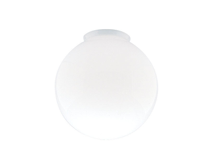 Westinghouse Round White Glass Lamp Shade