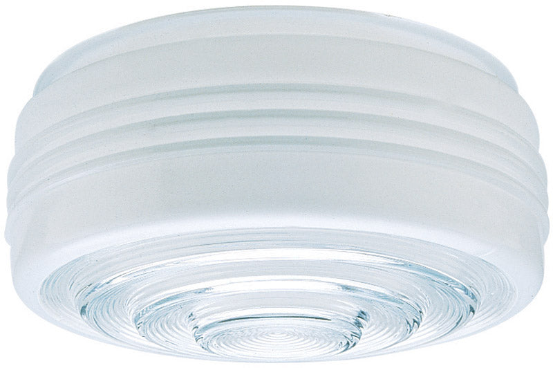 Westinghouse Drum White Glass Lamp Shade