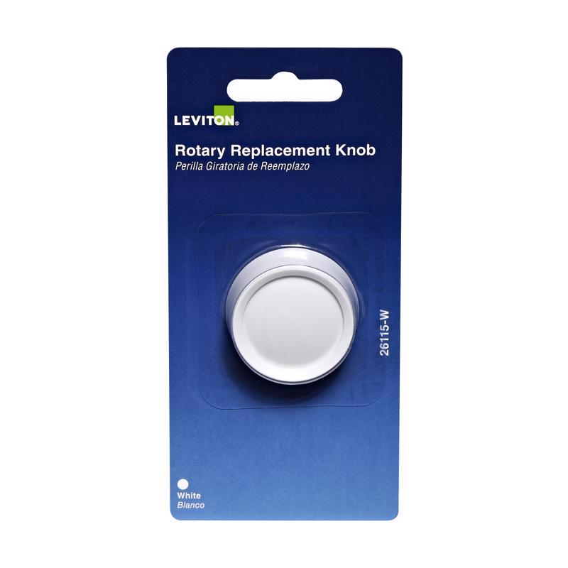 Leviton Trimatron White Rotary Dimmer Knob