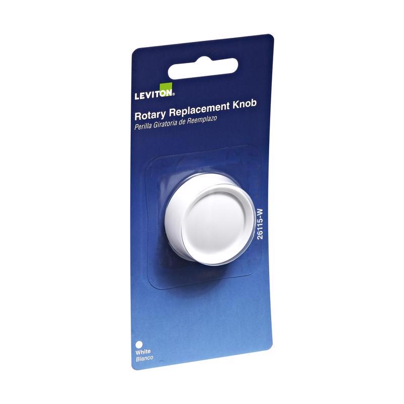 Leviton Trimatron White Rotary Dimmer Knob