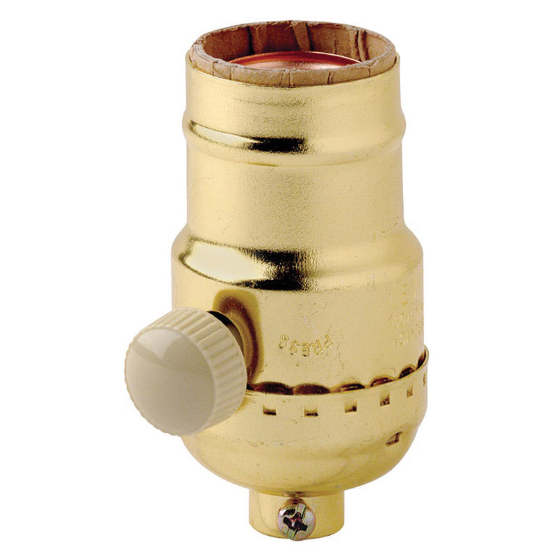 Leviton Aluminum Incandescent Medium Base Socket Dimmer