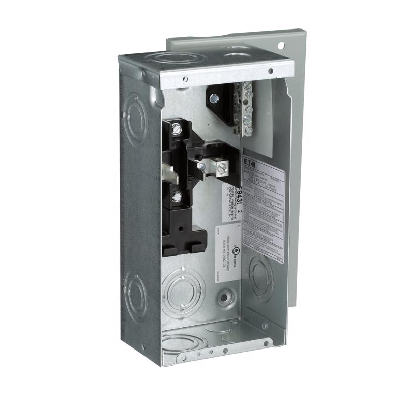 Eaton Cutler-Hammer 70 amps 120/240 V 2 space 4 circuits Surface Mount Main Lug Load Center