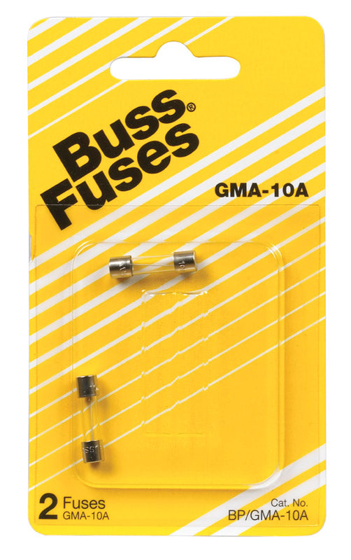 Bussmann 10 amps Fast Acting Glass Fuse