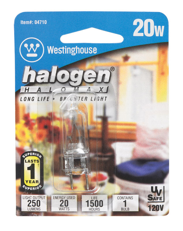 Westinghouse 20 W T4 Decorative Halogen Bulb 200 lm White