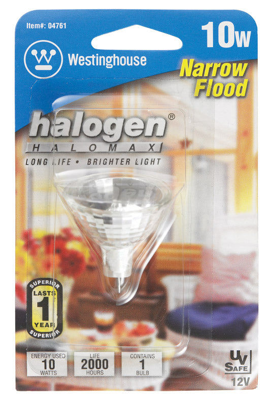 Westinghouse 10 W MR11 Floodlight Halogen Bulb 78 lm White