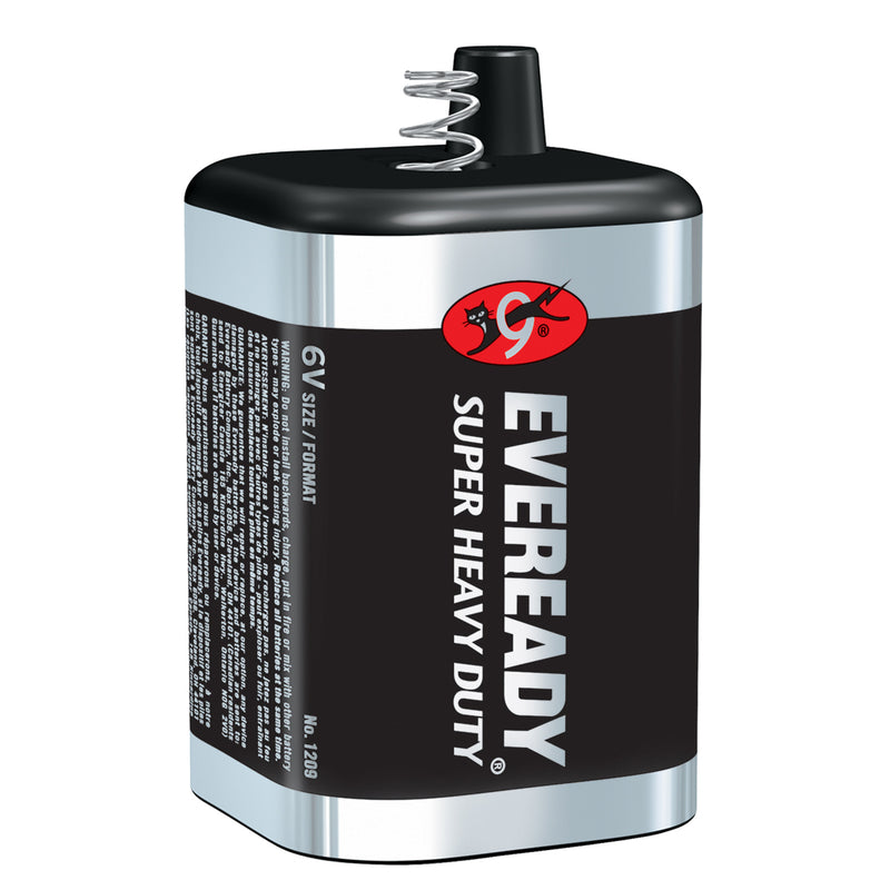 Eveready 6-Volt Zinc Carbon Lantern Battery Bulk