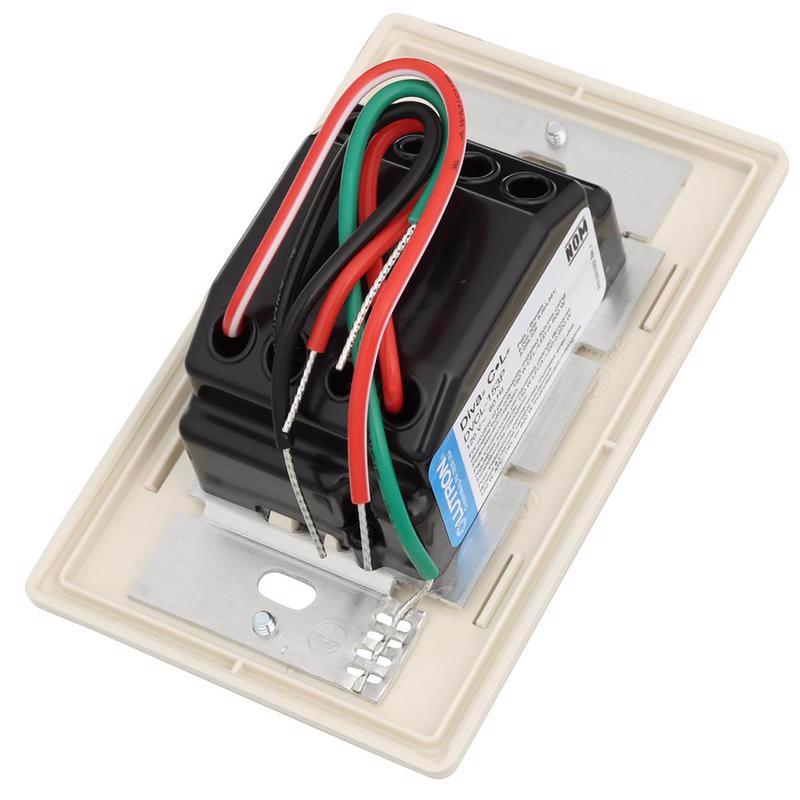 Lutron Diva Ivory 150 W 3-Way Dimmer Switch