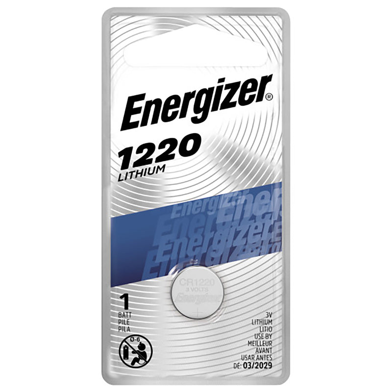 Energizer Lithium Coin 1220 3 V 40 mAh Glucose/Heart Rate Monitor Battery