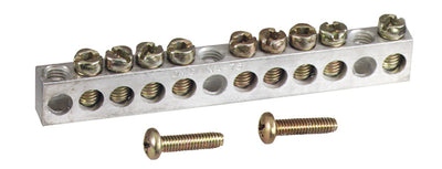 Square D 200 amps 120/240 V 1 space 12 circuits Surface Mount Ground Bar Kit