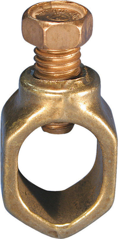 Erico 1/2-5/8 in. Copper Ground Clamp