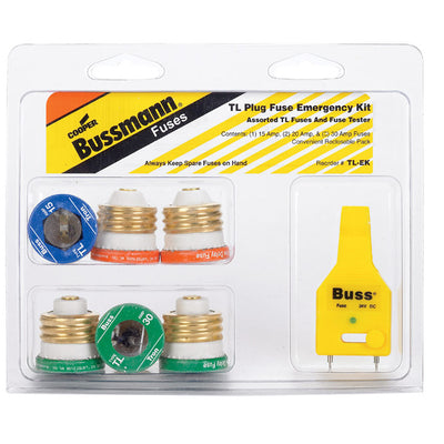 Bussmann Plug Fuse Kit 7 pk