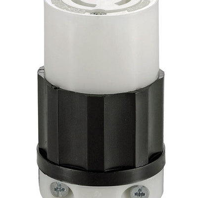 Leviton Industrial Nylon Non-Grounding Locking Connector Non-NEMA 14-10 AWG 3 Pole 3 Wire