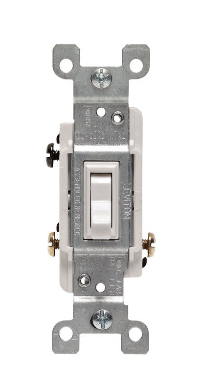 Leviton CSA 15 amps Toggle Switch White