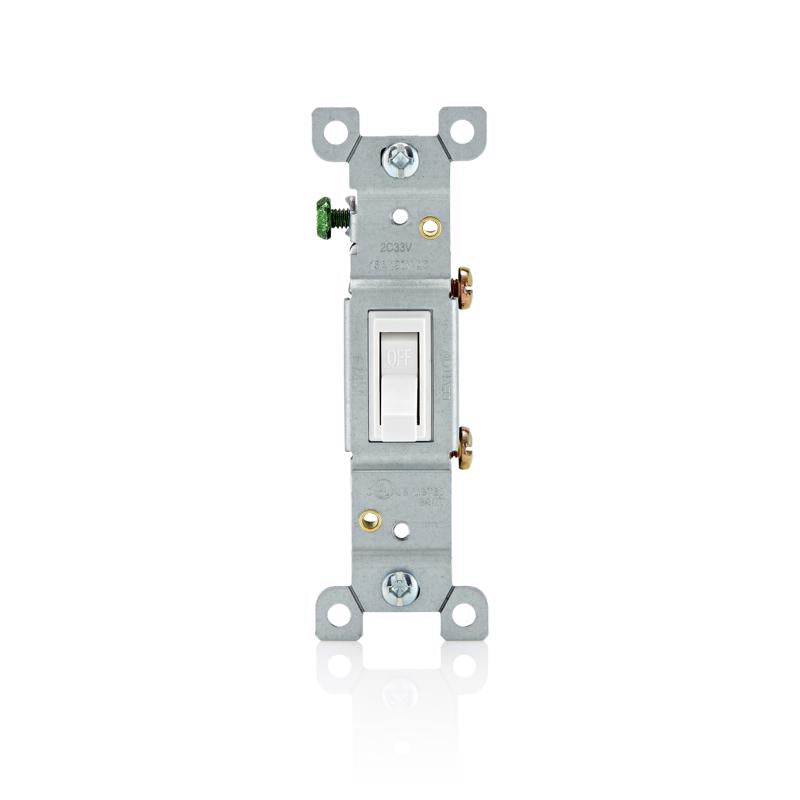 Leviton 15 amps Toggle Switch White