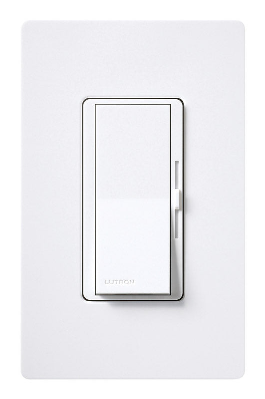 Lutron Diva 1.5 amps Single Pole Rocker Fan Control White