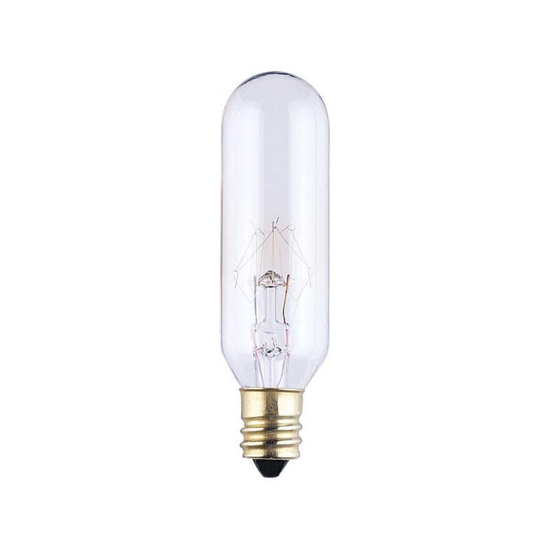 Westinghouse 15 W T6 Tubular Incandescent Bulb E12 (Candelabra) Soft White
