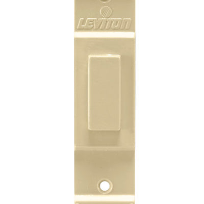 Leviton Ivory 1 gang Plastic Blank Wall Plate
