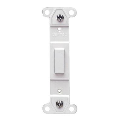 Leviton White 1 gang Plastic Blank Wall Plate