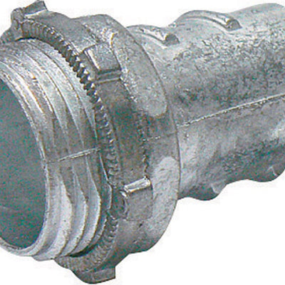 Sigma Electric ProConnex 1/2 in. D Die-Cast Zinc Screw-In Connector For FMC 50 pk