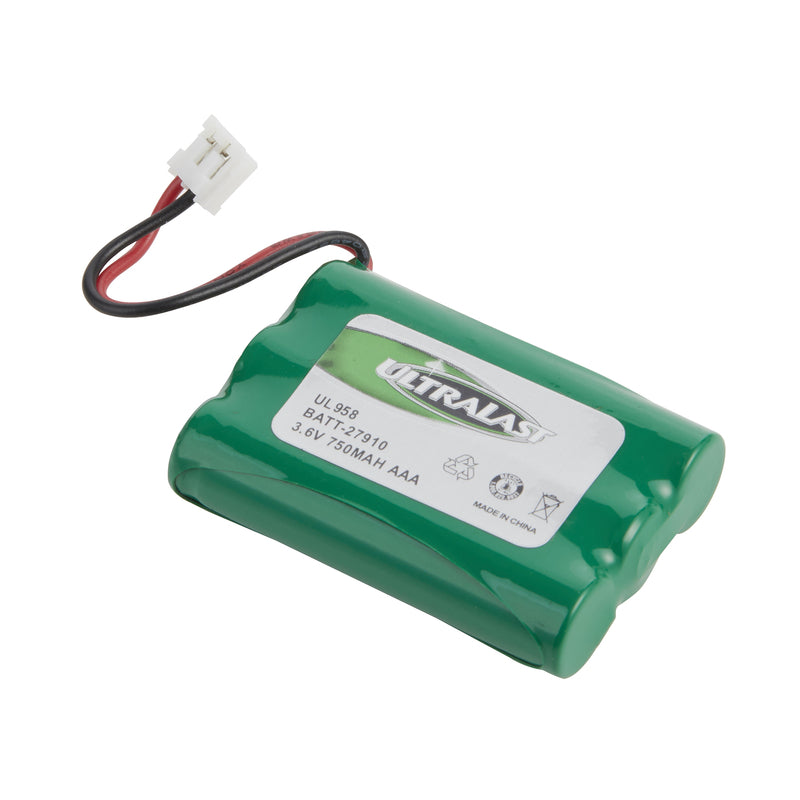 UltraLast NiMH AAA 3.6 V 0.75 mAh Cordless Phone Battery BATT-27910