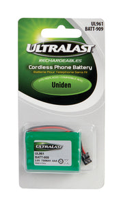 UltraLast NiMH AAA 3.6 V 750 mAh Cordless Phone Battery BATT-909