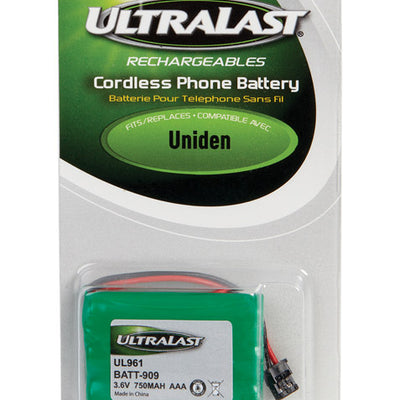UltraLast NiMH AAA 3.6 V 750 mAh Cordless Phone Battery BATT-909