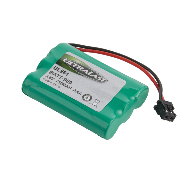 UltraLast NiMH AAA 3.6 V 750 mAh Cordless Phone Battery BATT-909