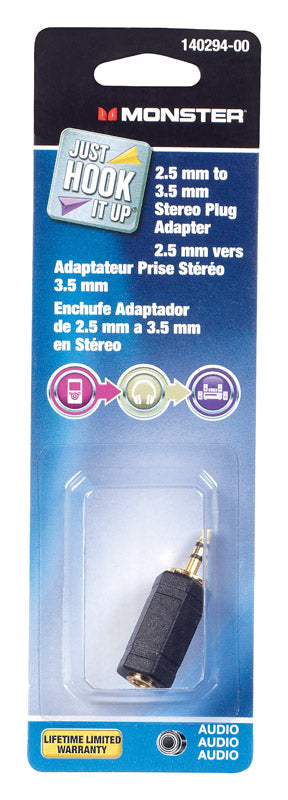 Monster Just Hook It Up Stereo Jack Adapter