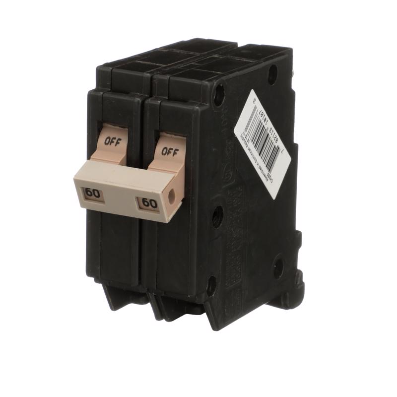 Eaton 60 amps Plug In 2-Pole Circuit Breaker