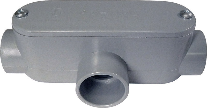 Cantex 1/2 in. D PVC Conduit Body For PVC