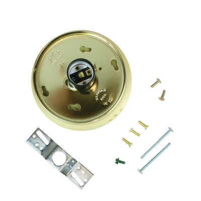 Jandorf Brass Glass Holder Kit