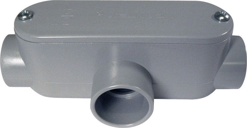 Cantex 1 in. D PVC Conduit Body For PVC