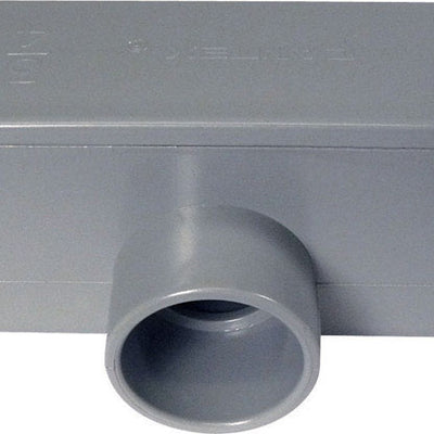 Cantex 1 in. D PVC Conduit Body For PVC