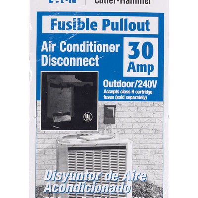 Eaton 30 amps Fusible AC Disconnect