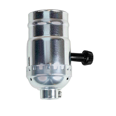 Jandorf Metal Medium Base Turn Knob Socket