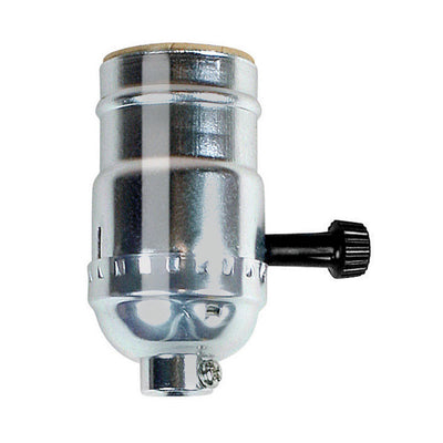 Jandorf Metal Medium Base Turn Knob Socket
