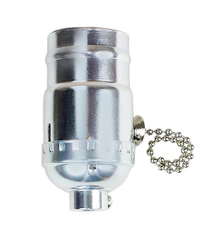 Jandorf Metal Medium Base Pull Chain Socket