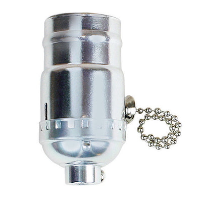 Jandorf Metal Medium Base Pull Chain Socket