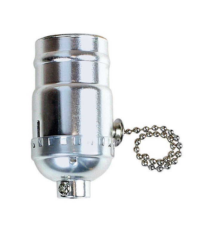 Jandorf Metal Medium Base Pull Chain Socket