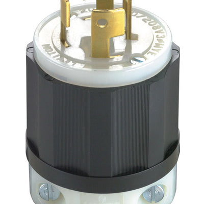 Leviton Industrial Nylon Non-Grounding Plug Non-NEMA 4 Pole 4 Wire