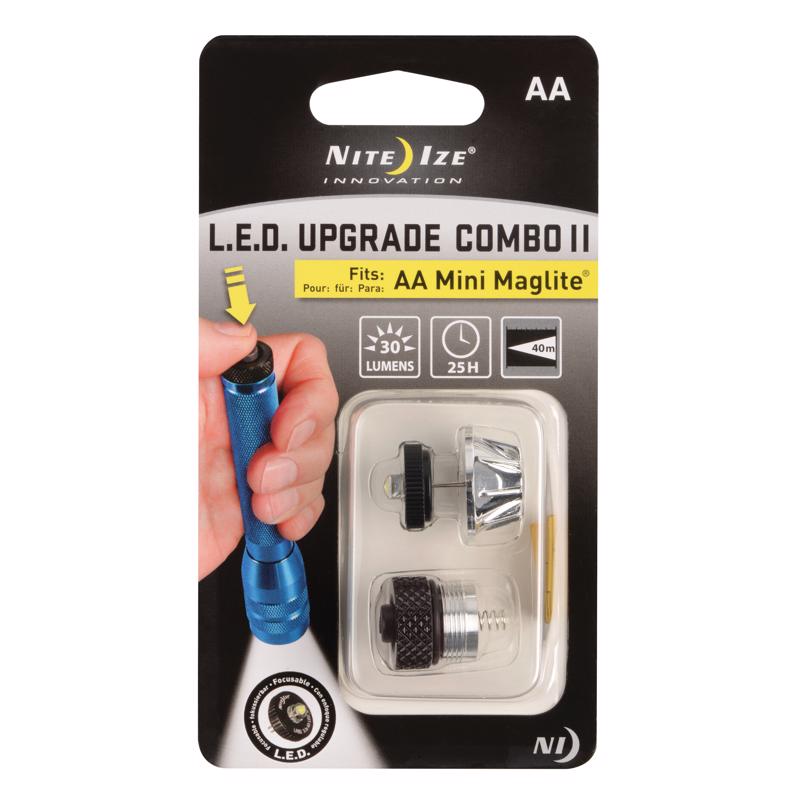 Nite Ize LED Upgrade Combo II LED Flashlight Bulb Pin/Plug-In Base