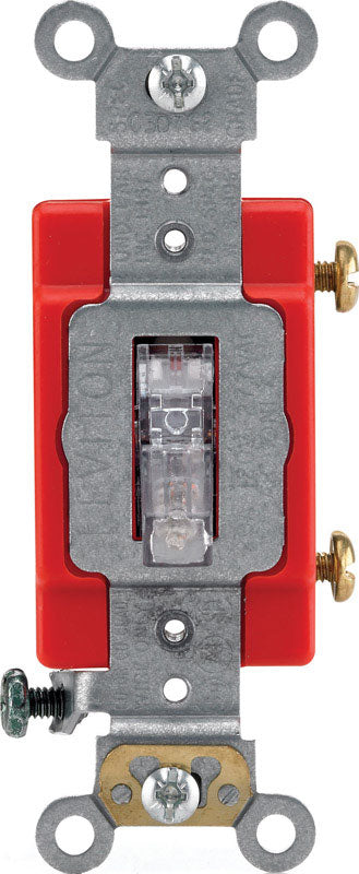 Leviton Industrial 20 amps Toggle Switch Clear