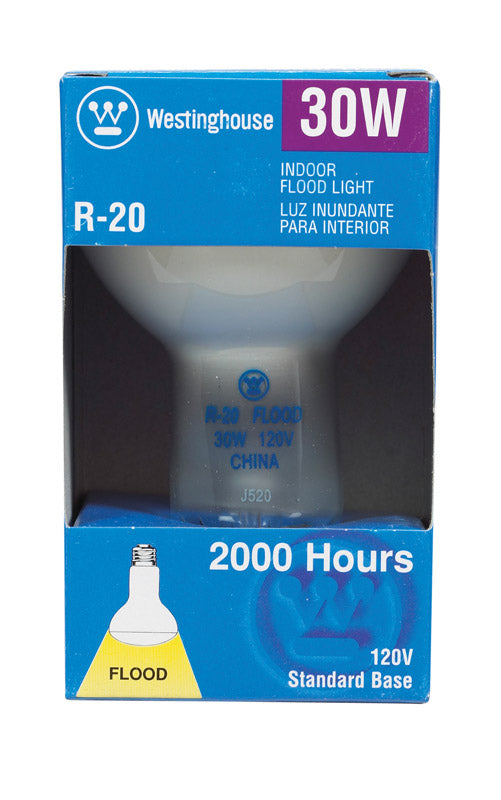 Westinghouse 30 W R20 Floodlight Incandescent Bulb E26 (Medium) White