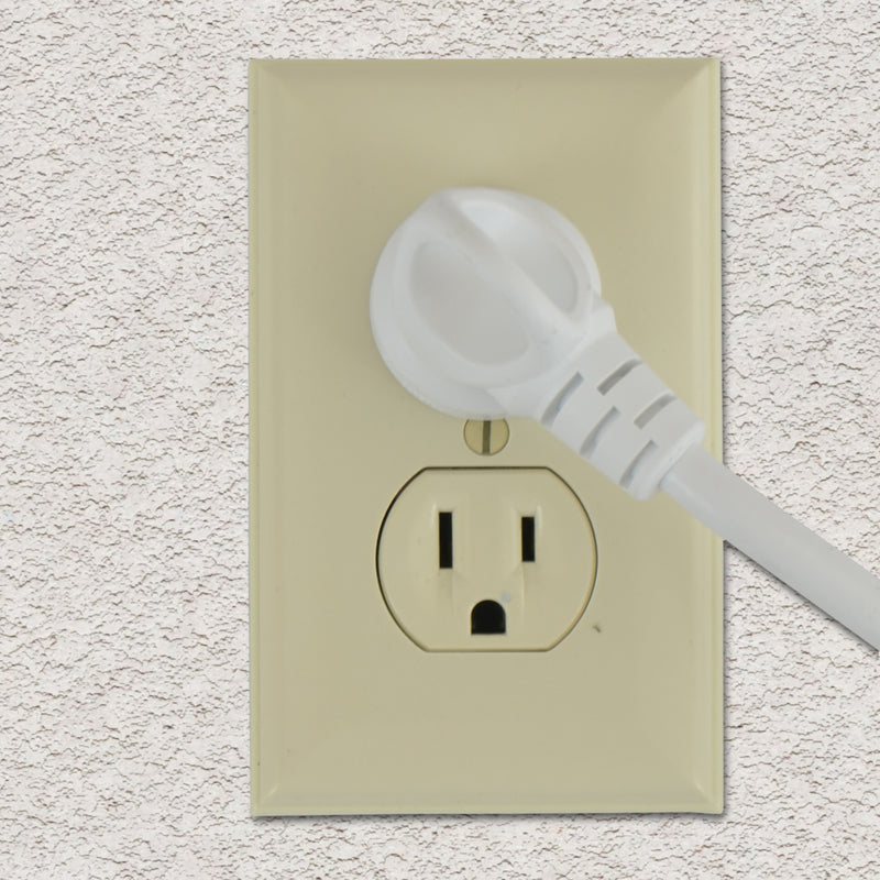 Conntek Indoor 3 ft. L White Extension Cord 16/3 SJTW