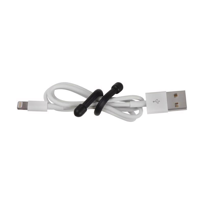 Nite Ize Gear Tie 3 in. L Black Twist Ties 4 pk
