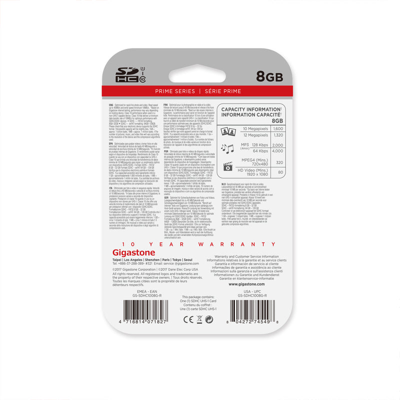 Gigastone SD Flash Memory Card