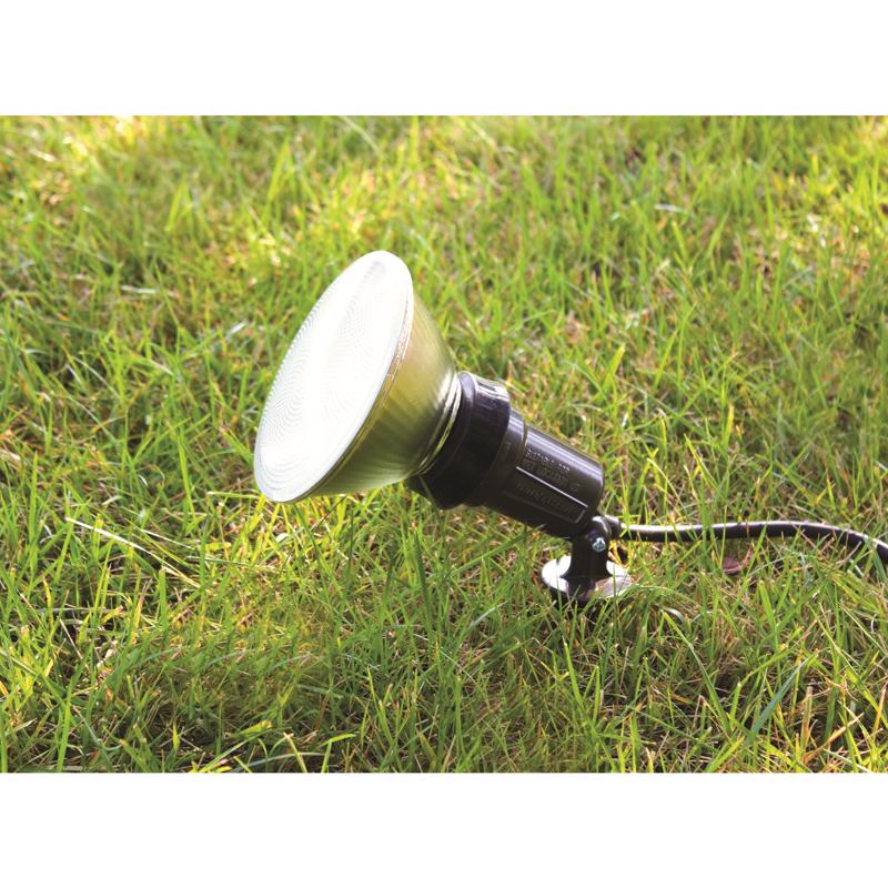 Sigma Electric Weathered Bronze Bronze Plug In 150 W LED Spike Light Lampholder