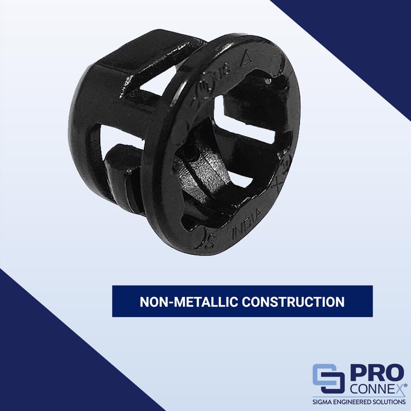 Sigma Electric ProConnex NM Cable Cable Connector 1/2 in. D 100 pk