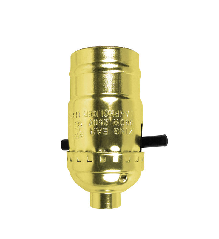 Jandorf Metal Medium Base Push Thru Socket