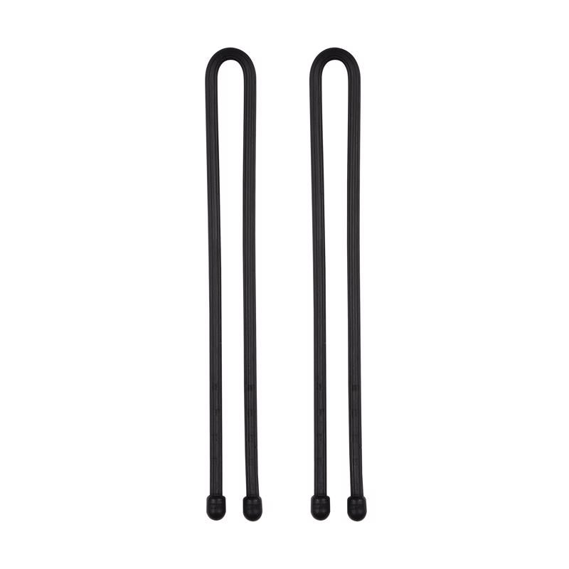 Nite Ize Gear Tie 12 in. L Black Twist Ties 2 pk